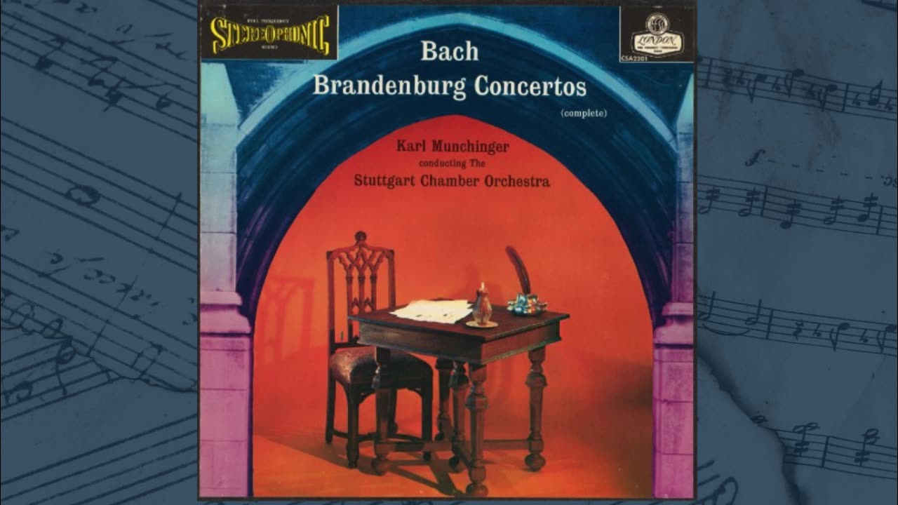 Johann Sebastian Bach | Brandenburg Concertos | Vol. 1 No.1 F Major 5th. Mov. Polacca-Min. Trio II