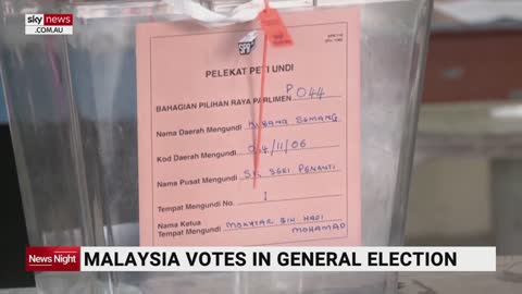 Malaysia votes in general election