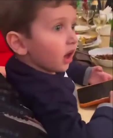 Drag queen or transgender weirdness in front of little boy