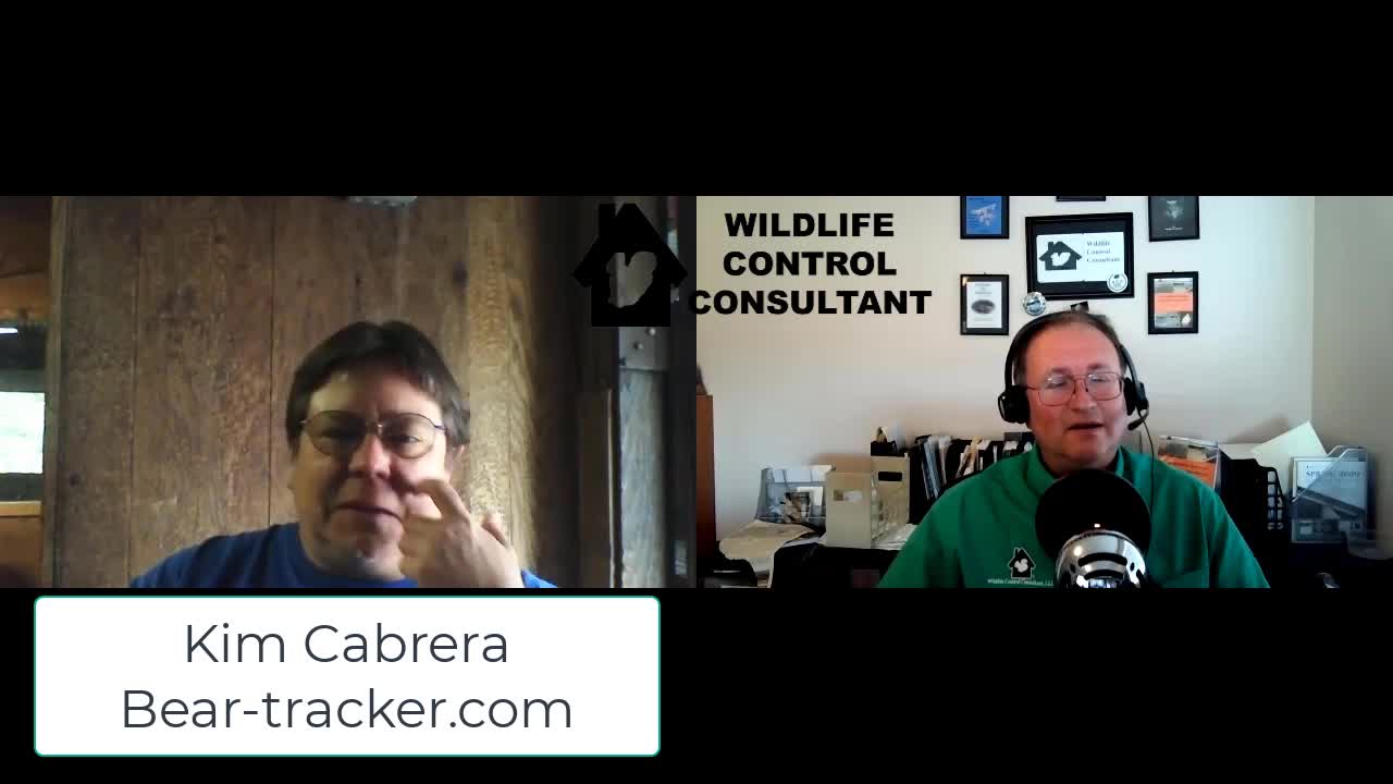 Kim Cabrera, master animal tracker, owner of bear-tracker.com