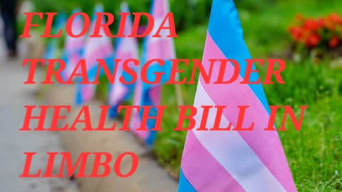 Gov DeSantis Have TRANSGENDER Health Bill In Limbo