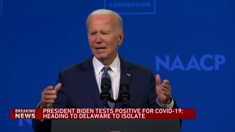 President Biden test positive for COVID-19; headed to Delaware to isolate | WGN News