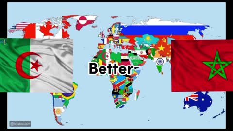 Algeria vs marocco part 2 - comparation