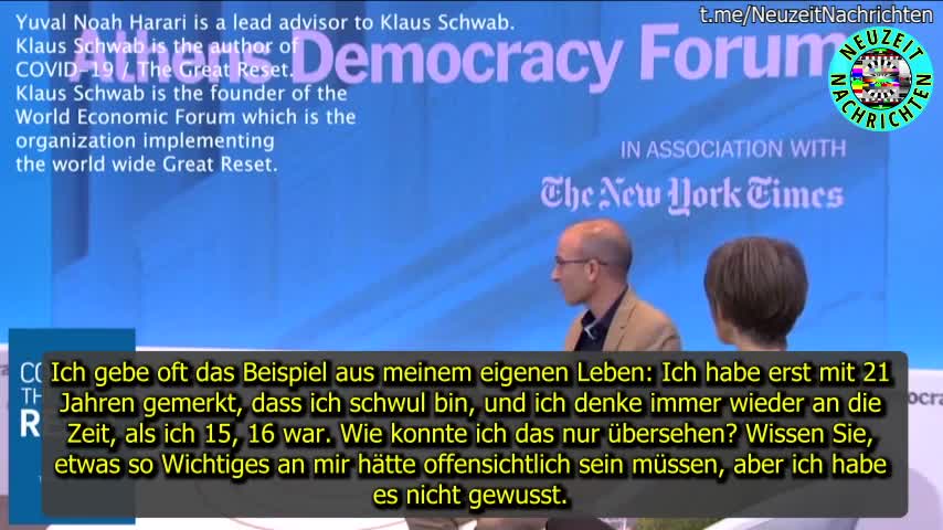 Yuvak Harari: „COVID ist entscheidend für die totale biometrische Überwachung!