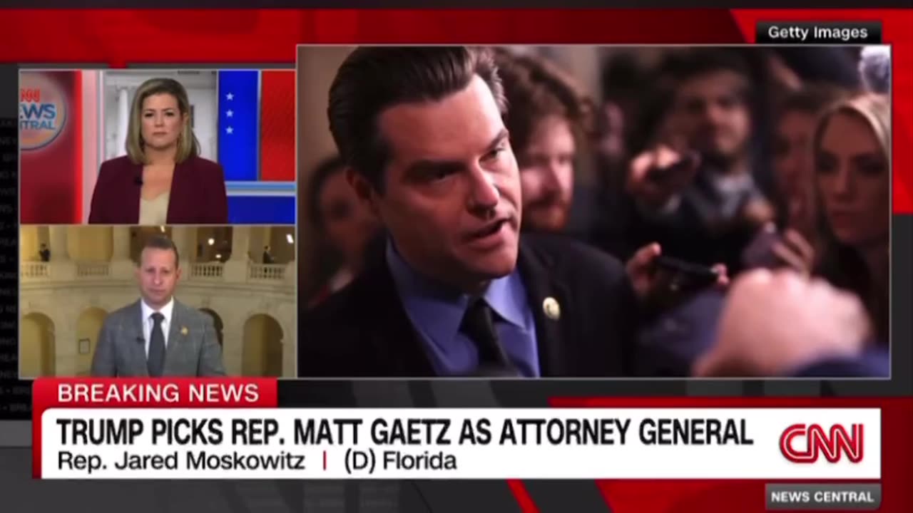 Democrat step Jared Moskowitz thinks Gaetz is a strong choice for AG - elections have consequences