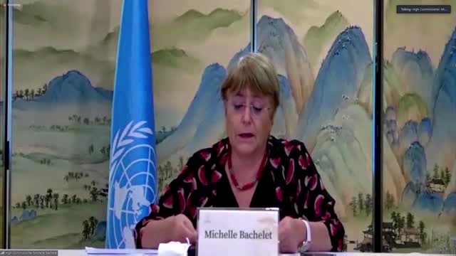 U.N. rights chief urges China to review counter-terrorism policies