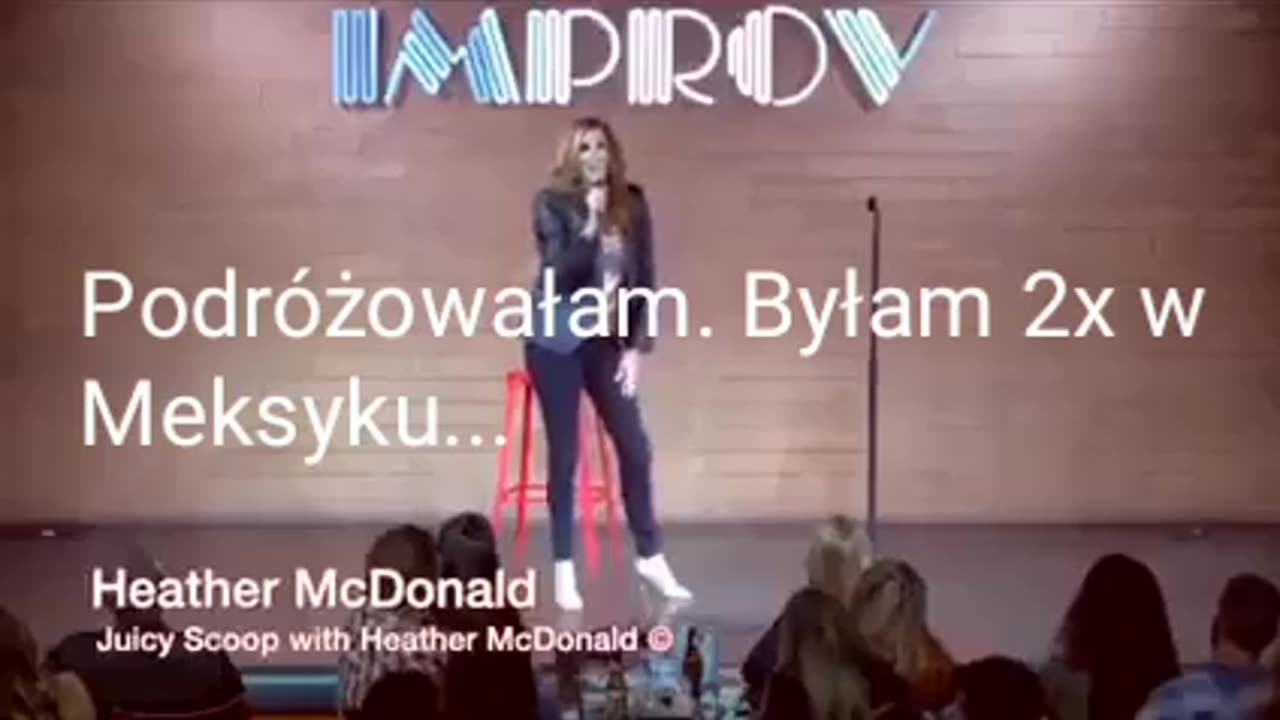 Heather McDonald mdleje na scenie [POLISH SUBTITLES]