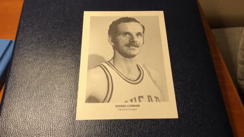 1970-71 ABA All-Star 5x7 Picture Pack #8 George Lehmann, TEACHING YOU HOW TO SHOOT!!!