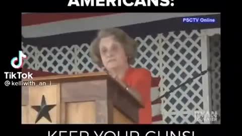 Hitler survivor speaks on gun control