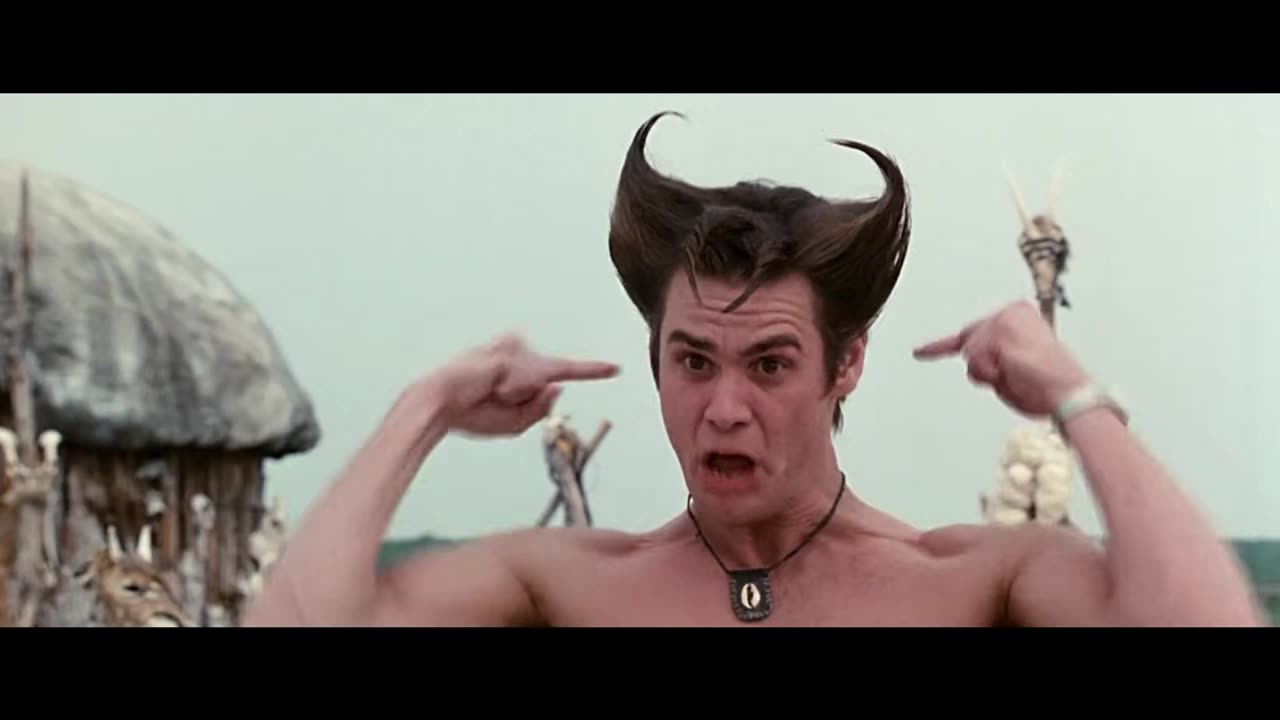 Ace Ventura JIM CARREY Passing Vuchutoo Tests To Survive