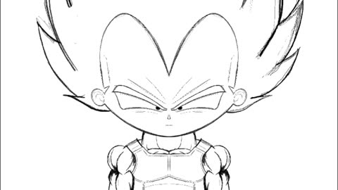 My Vegeta Sketch