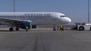 Syrian planes take off as Damascus International Airport reopens