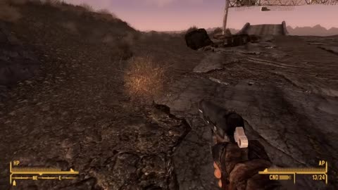 Can you play New Vegas without leaving The Road_