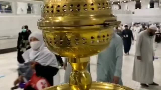wonderful Fragrance of woody oud 🕋 || Baitullah 🕋🌷|| Masjid Al haram 🕋
