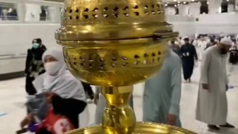 wonderful Fragrance of woody oud 🕋 || Baitullah 🕋🌷|| Masjid Al haram 🕋