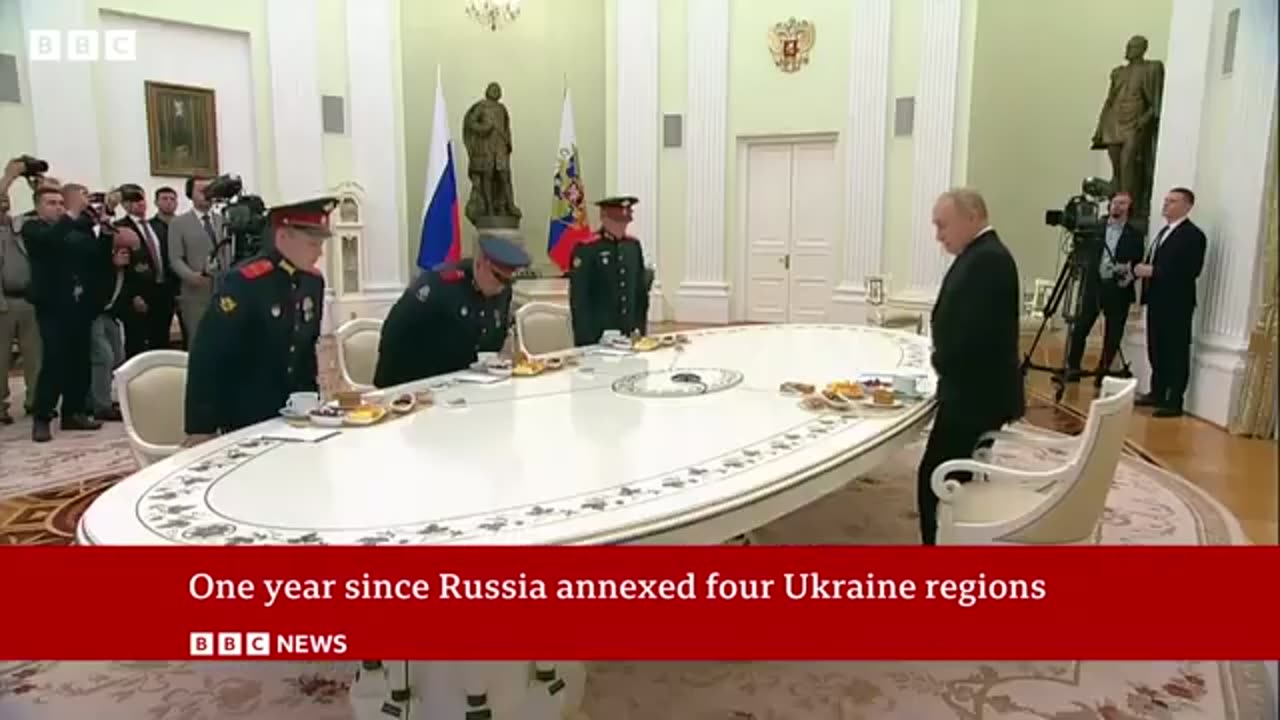 Ukraine war: One Year Since Russia annexed four regins