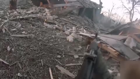 First-person battle of special forces soldiers with Ukrainian nationalists