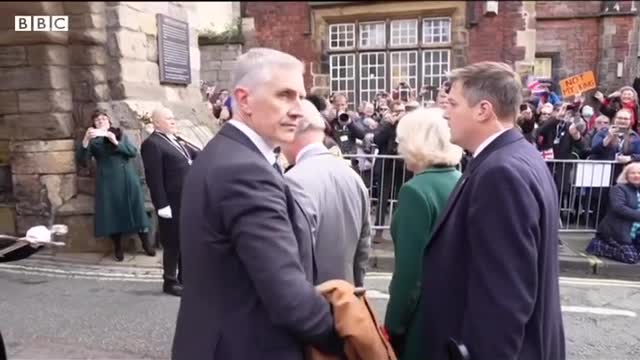 Man Gets Arrested For Throwing Eggs At King Charlse.