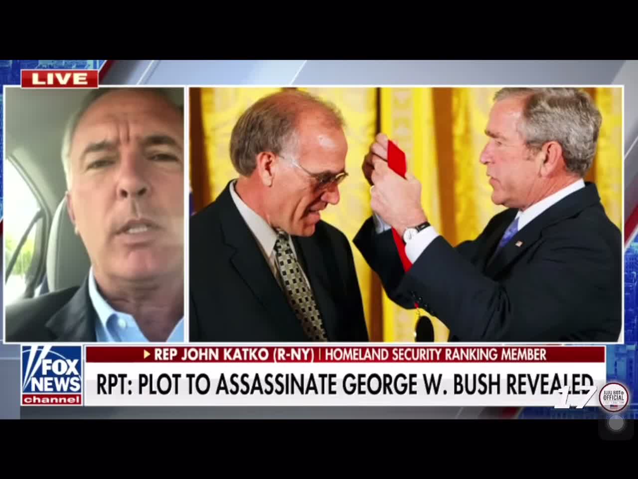 Iraqi national living in Ohio charged in the plot to assassinate former President George Bush.
