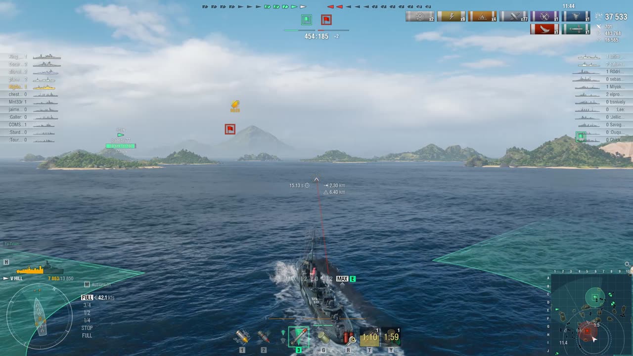 World of Warships in the Hill