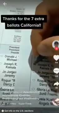 Democrat Votes for Biden 7 times