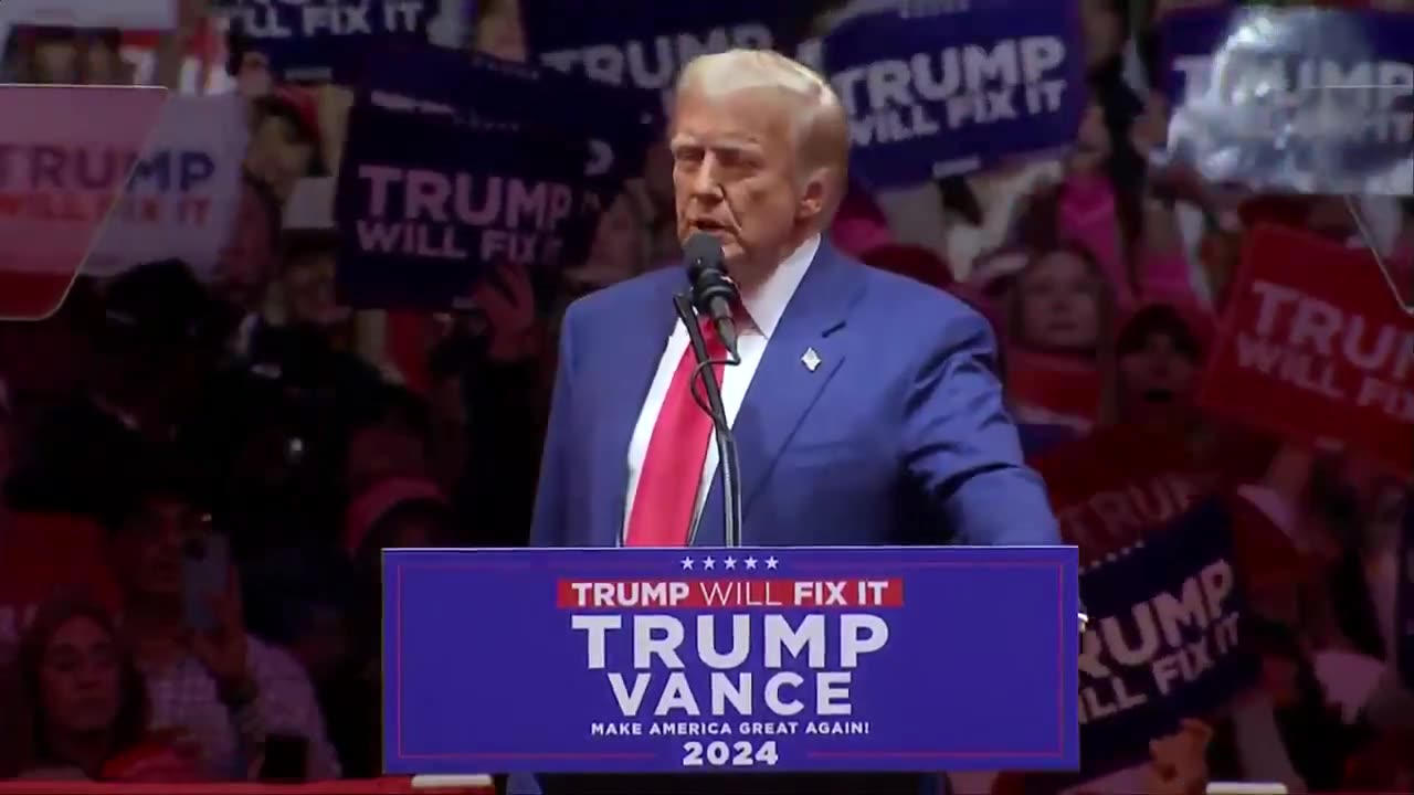 TRUMP: "WITH YOUR VOTE, I WILL END INFLATION AND BRING BACK THE AMERICAN DREAM!"