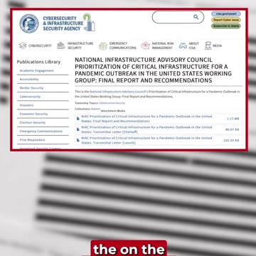 Lockdown Plans In Place Since 2007 By US Government