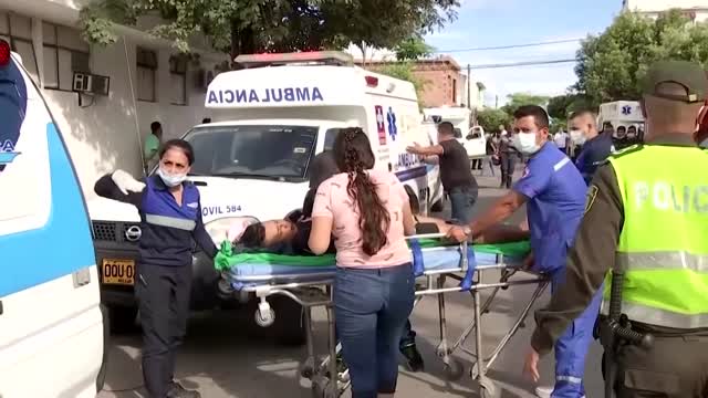 Four dead in partial collapse of bullring in Colombia