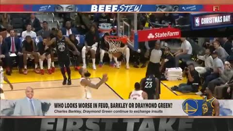 Draymond Green and Charles Barkley Feud