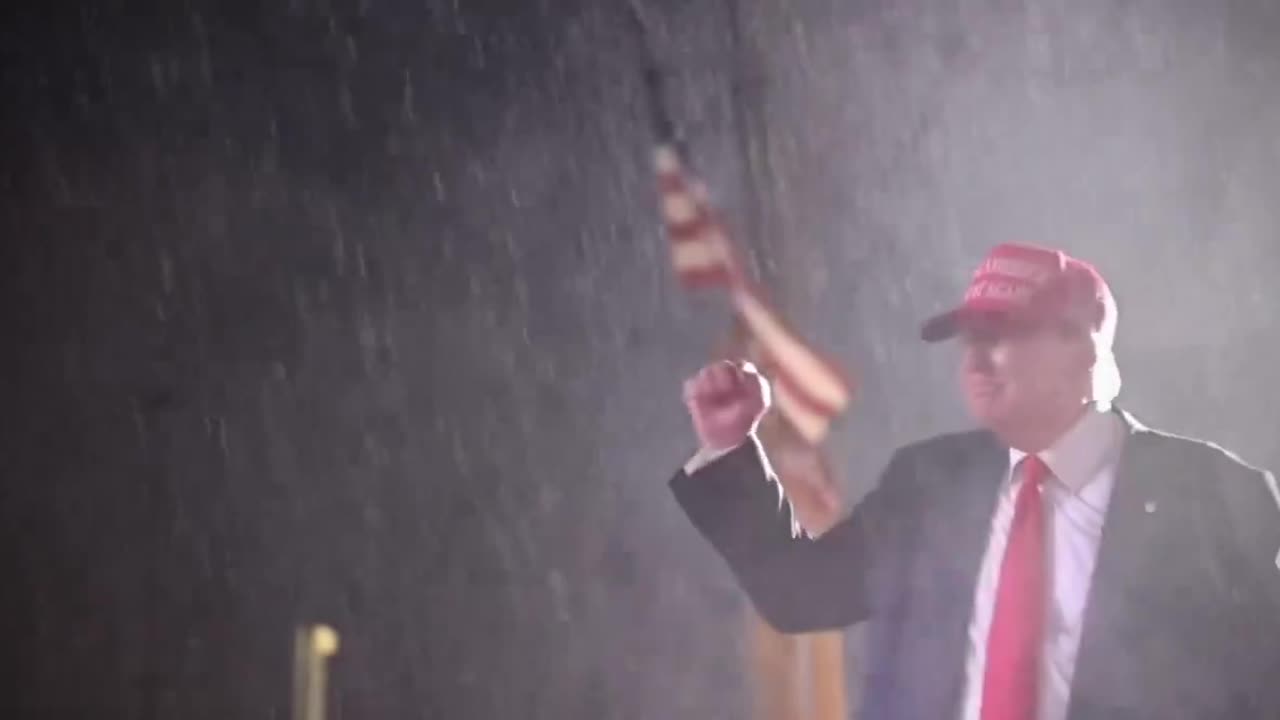 Come rain or high water Trump is fighting to save America