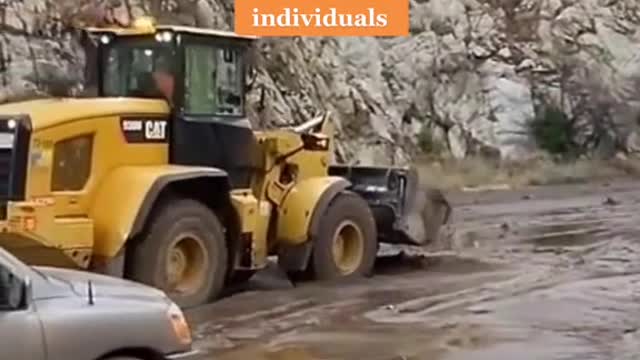 Storms fueled by the remnants of Hurricane Kay caused flooding and forced road