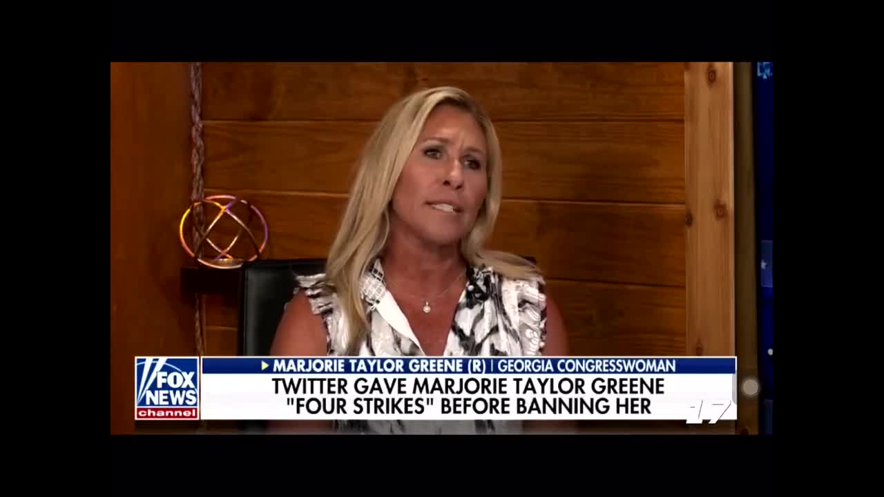 Marjorie Taylor Greene is asking for all Republicans to leave Twitter.
