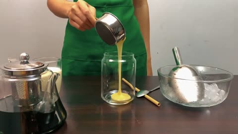 How to Make Milk Green Tea - Home Cooking Lifestyle