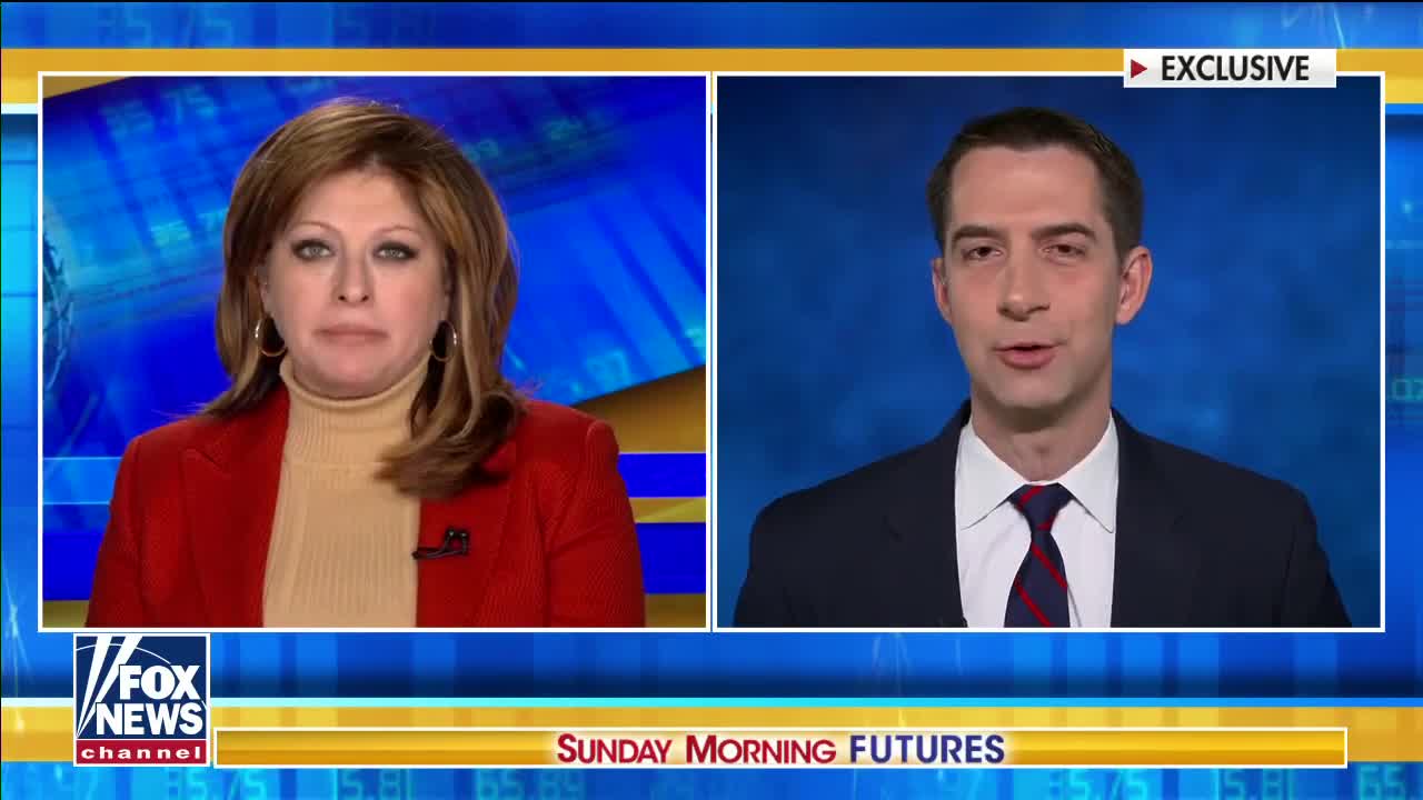 Biden 'bears a lot of the blame' for Russia's deployment of troops to Ukraine's border: Sen. Cotton