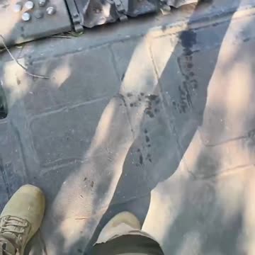 Footage of a Ukrainian Leopard 2