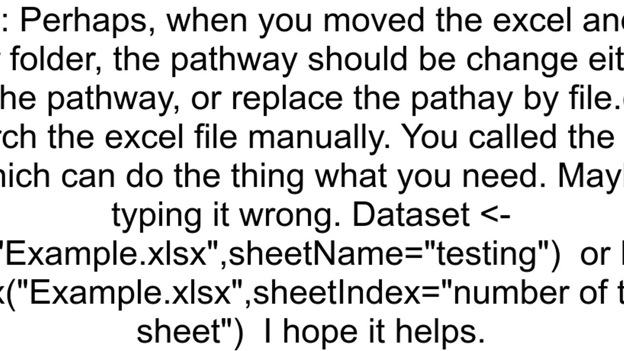Error could not find function quotread_excelquot using R on Mac