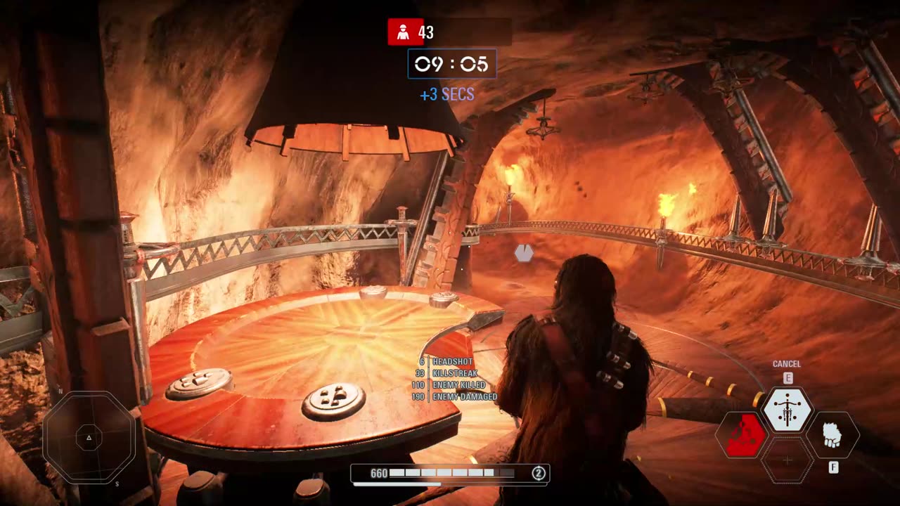 SWBF2 2017: Arcade Onslaught Chewbaca Kashyyyk Gameplay