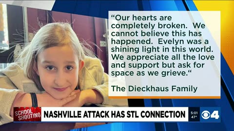 Girl, 9, killed in Nashville, TN, school shooting has ties to St. Louis region 2023 😭💔