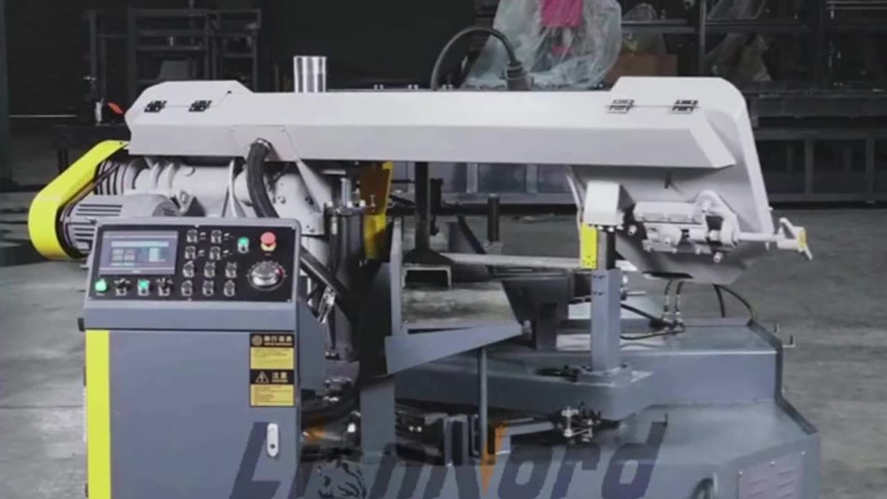 automatic rotary metal band saw machine