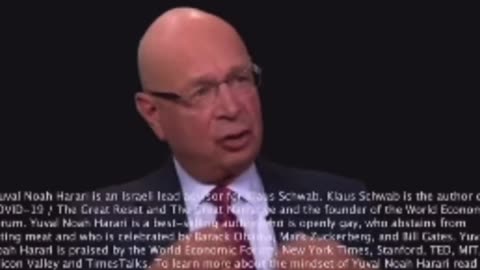 Important!!! listen closely Klaus Schwab is a sick individual.