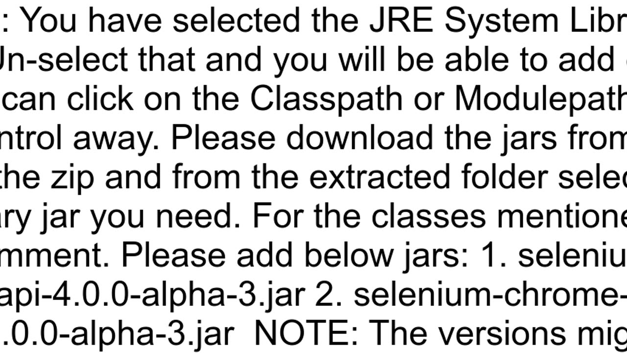 Java Eclipse cant add external jars