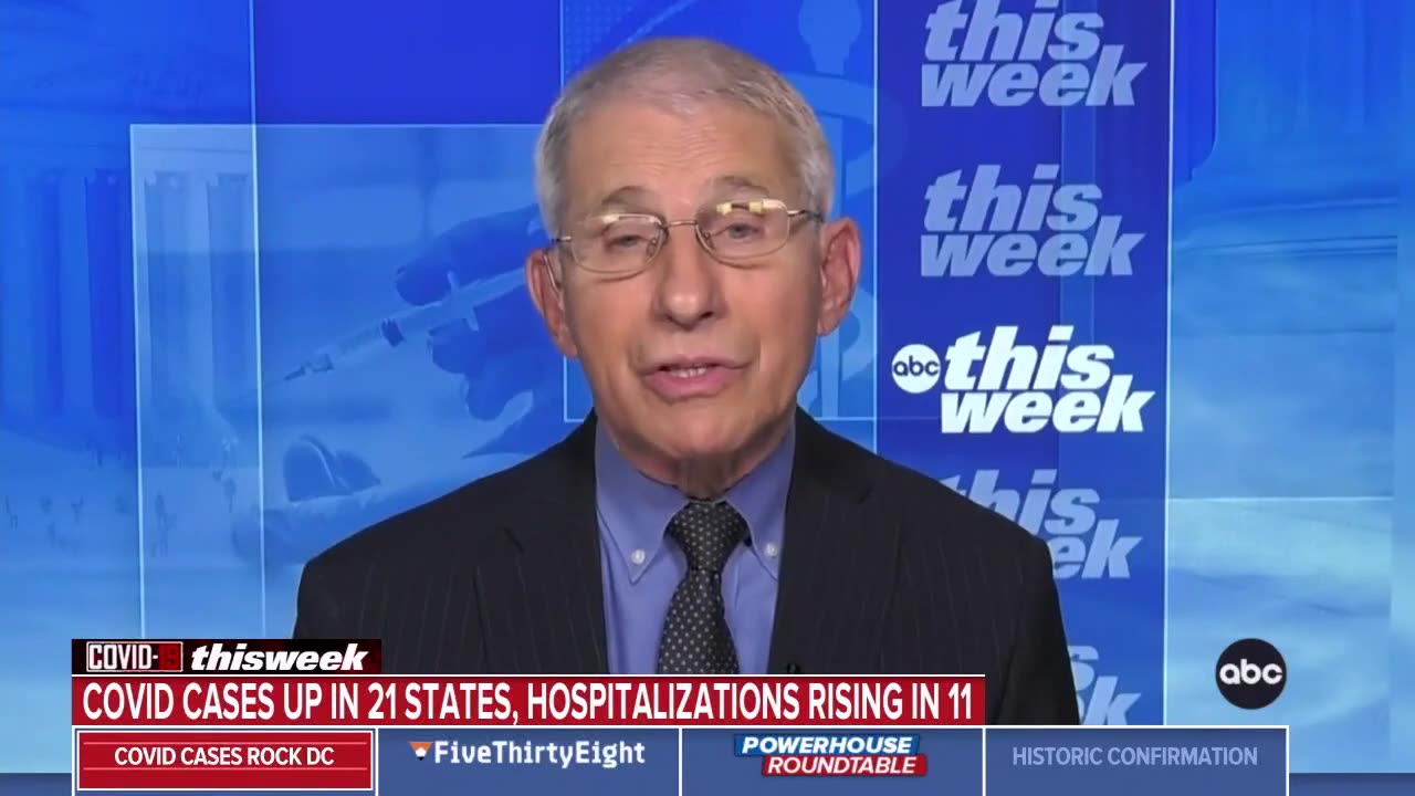 Masks will come back, if Fauci gets his way