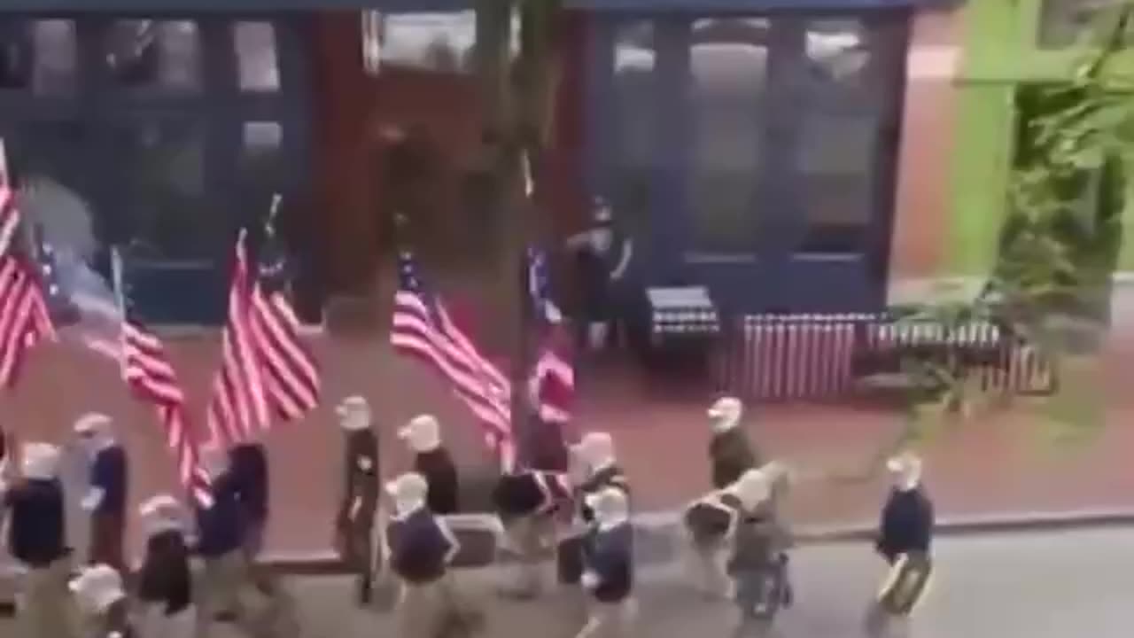 The Patriot Feds … I mean, The Patriot Front are marching towards the State Capitol...