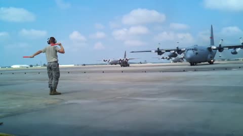 C130 crew chief Dance