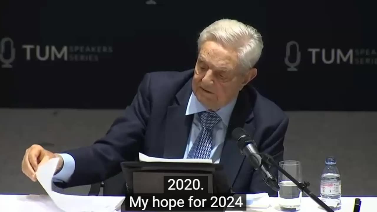 George Soros Trashes President Trump and Praises Ron DeSantis