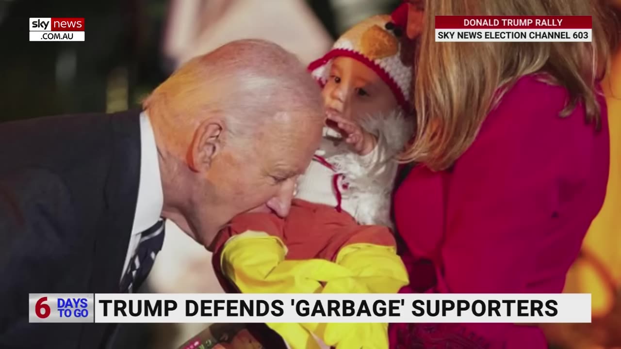 Biden Bites Three Babies at White House Halloween Party