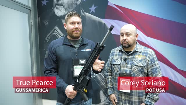 World's Lightest AR-10: POF's 5.9 lb Rogue Rifle -- SHOT Show 2023