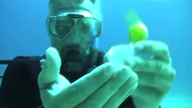 🥚 Ever Seen An EGG Cracked Under Water ? 🌊