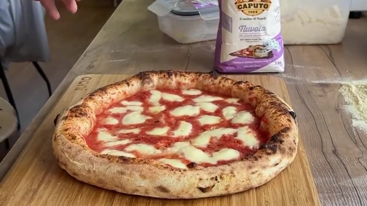 the flour for pizza