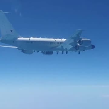 A British RC-135 aircraft and two Eurofighter Typhoon fighters were intercepted